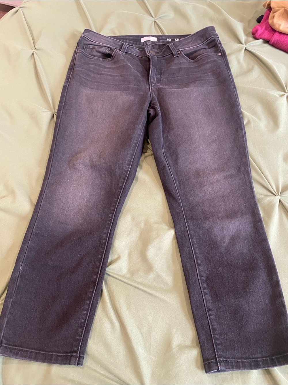 Women’s black Skinny capri Jeans